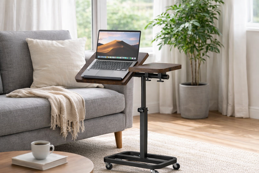 How to Create a Comfortable Home Office Setup Without a Desk